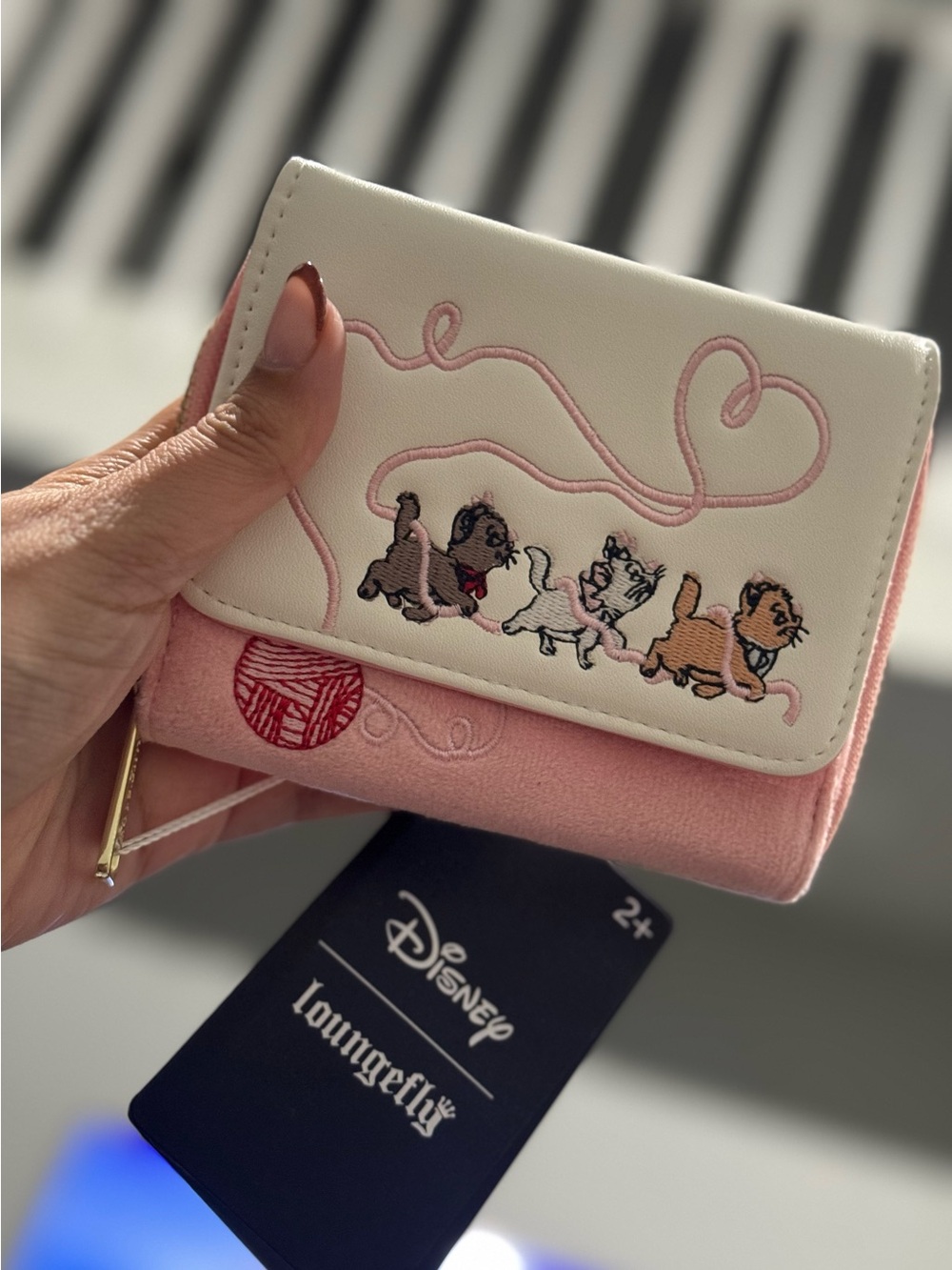 Loungefly Disney The Aristocats Kittens & Yarn Wallet